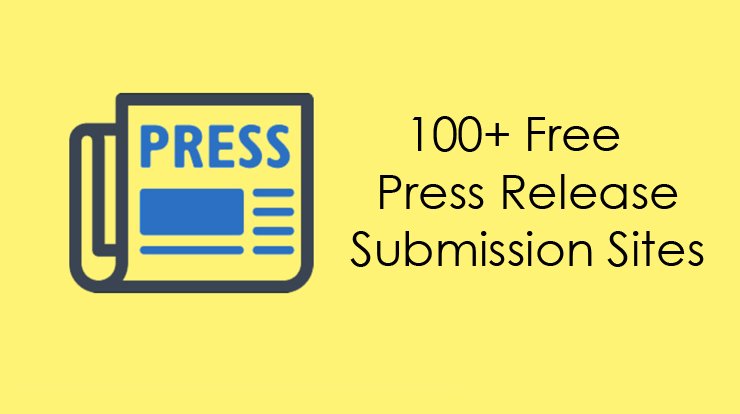 Press Release Submission Sites